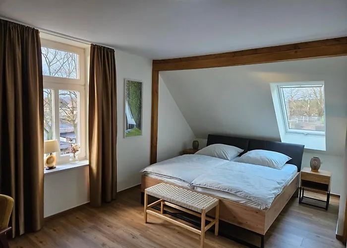 公寓 Stadtvilla Schoene Aussicht *