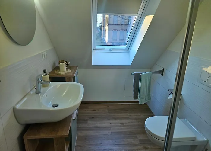 公寓 Stadtvilla Schoene Aussicht